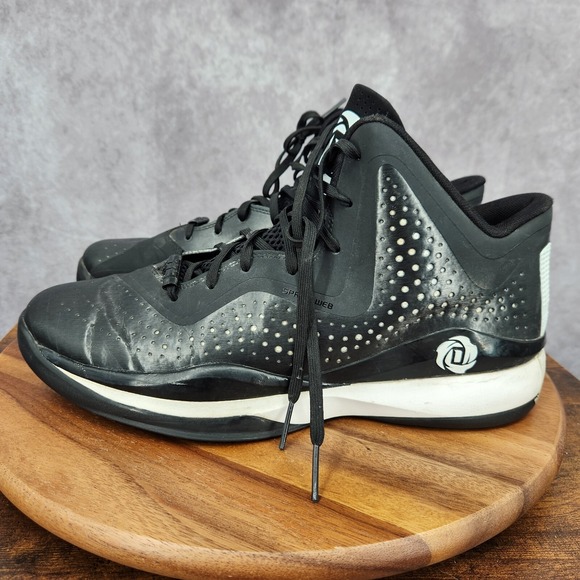Adidas D‎ Rose 773 III Basketball Shoes Mens 13 Black White Sneakers C75721 main image 11
